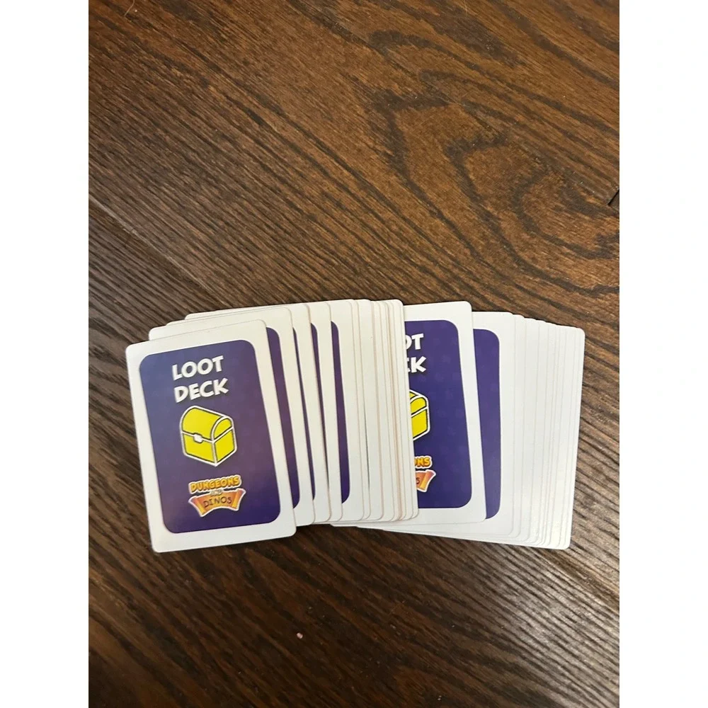 Dungeons & Dinos Card Game – Complete Decks & Tokens